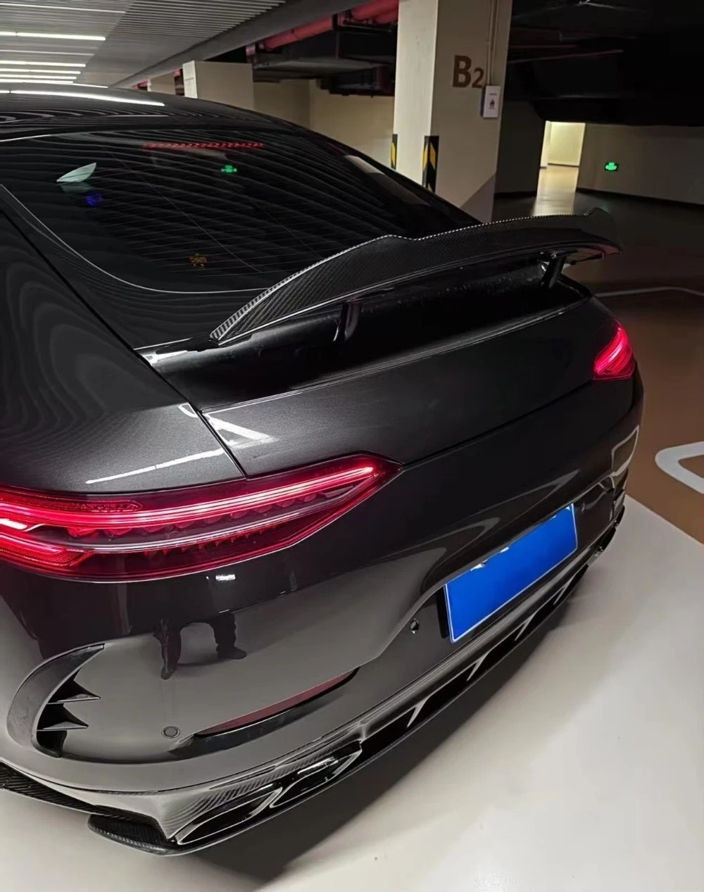 GT53 GT63 Body Kits for  Excellent Quality Fast Delivery Dry Carbon Fiber Front Lip Side Skirt Diffuser Hood